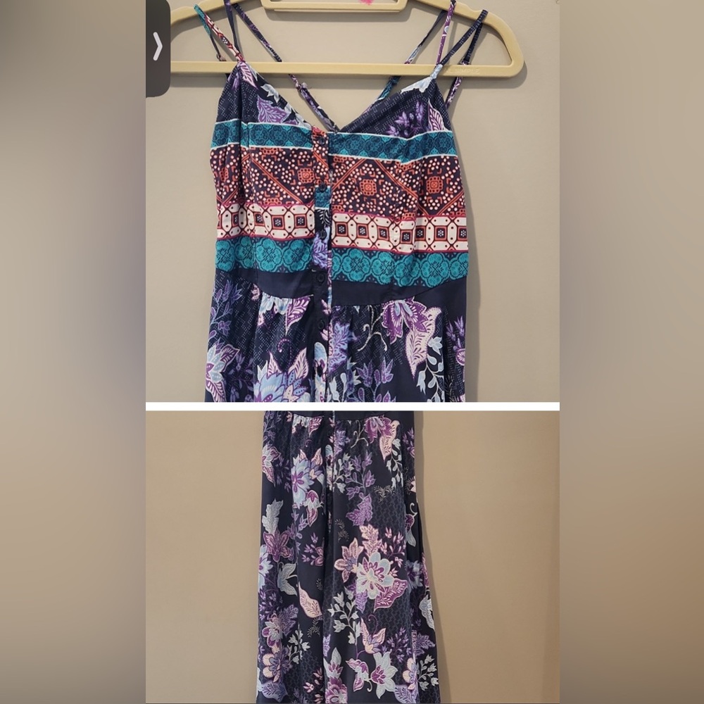 Floral Patchwork JASSO BOHO boutique Maxi Dress